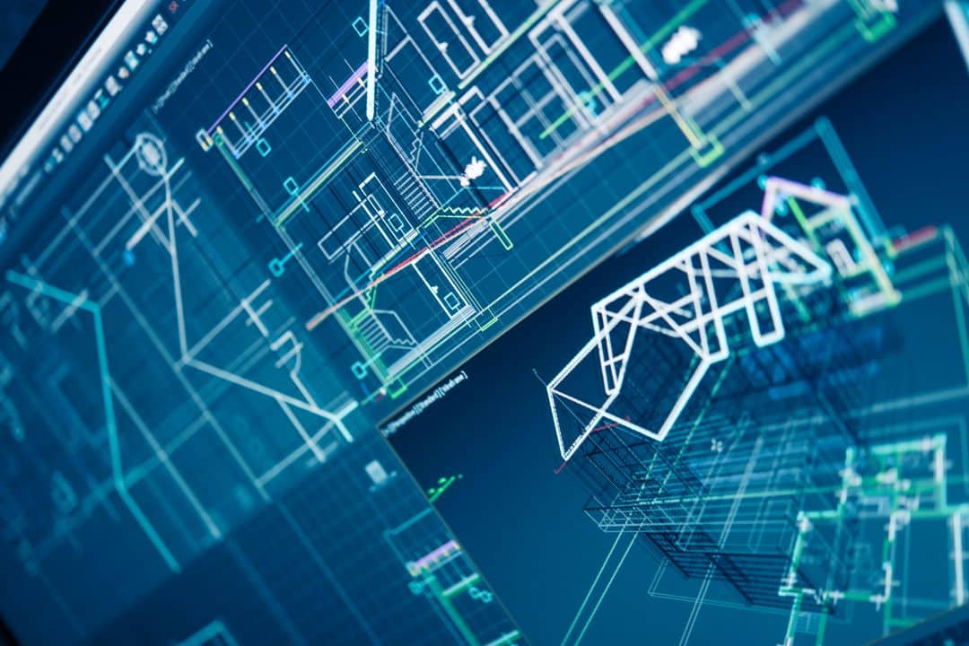 Digital construction technology and building information modeling systems showing modern project management tools for infrastructure development
