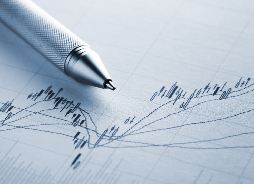 Financial analysis charts and graphs showing EB-5 investment structure and economic impact modeling for regional development projects